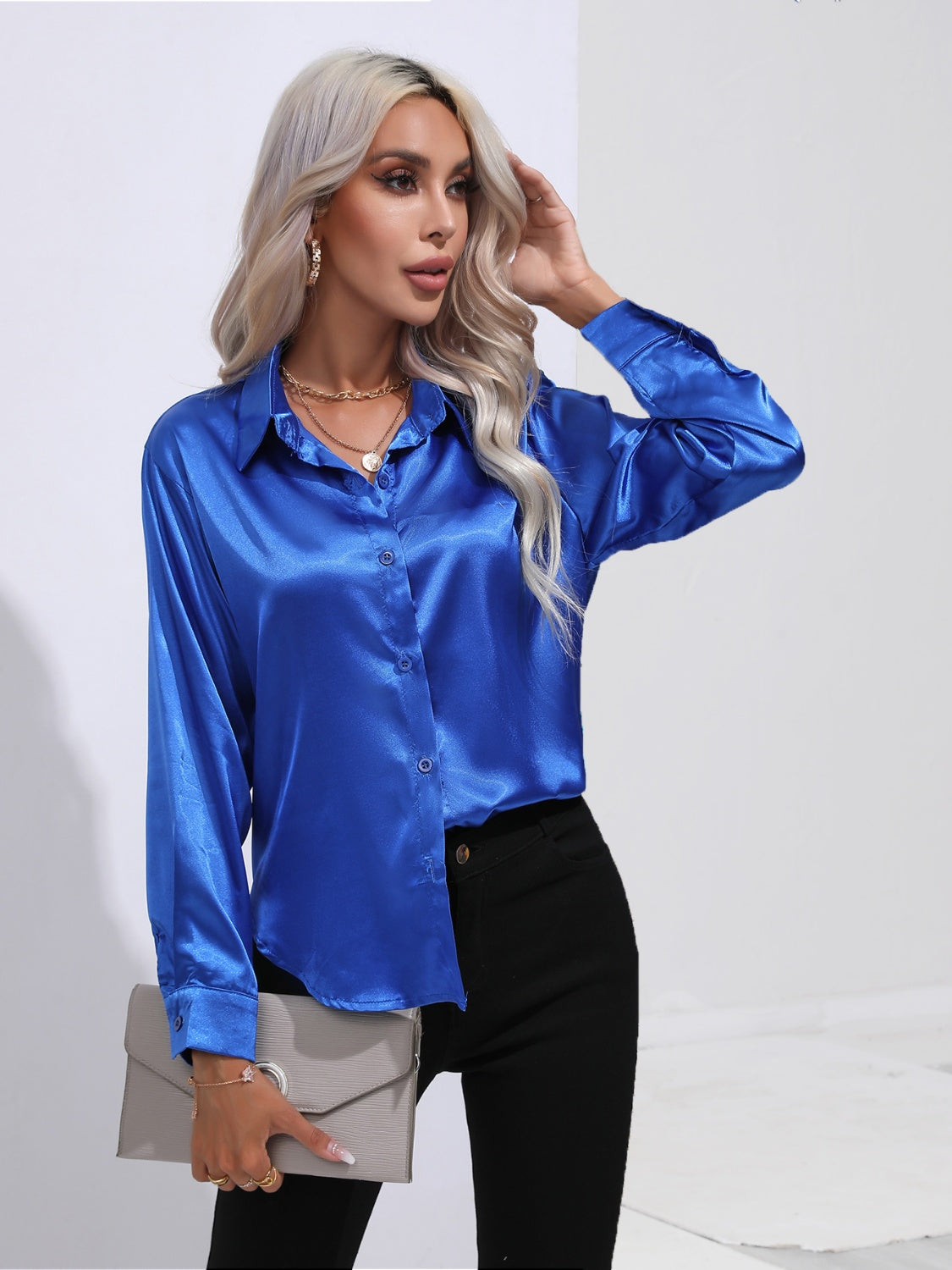 Seriouz Business Satin Shirt