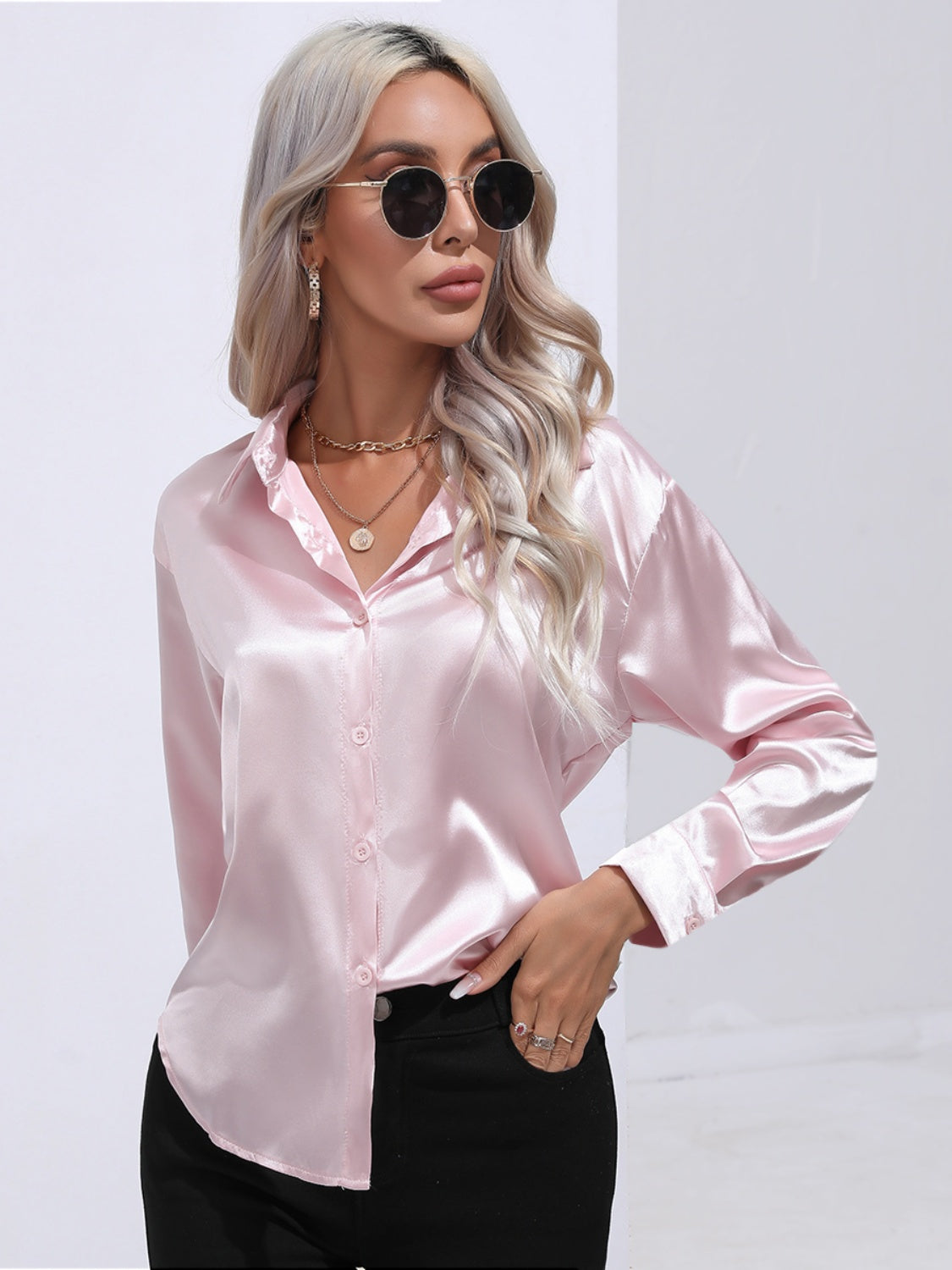Seriouz Business Satin Shirt
