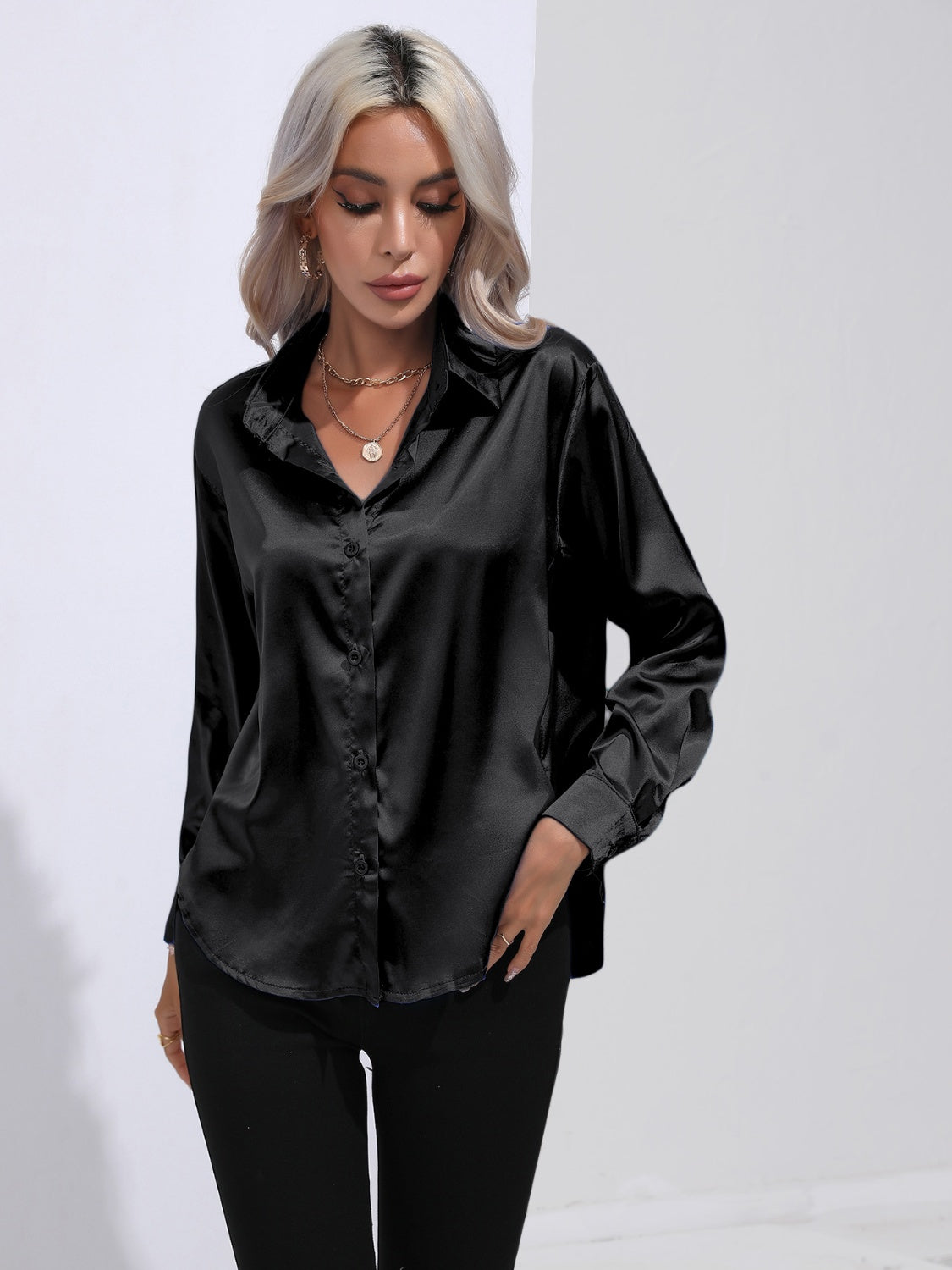 Seriouz Business Satin Shirt