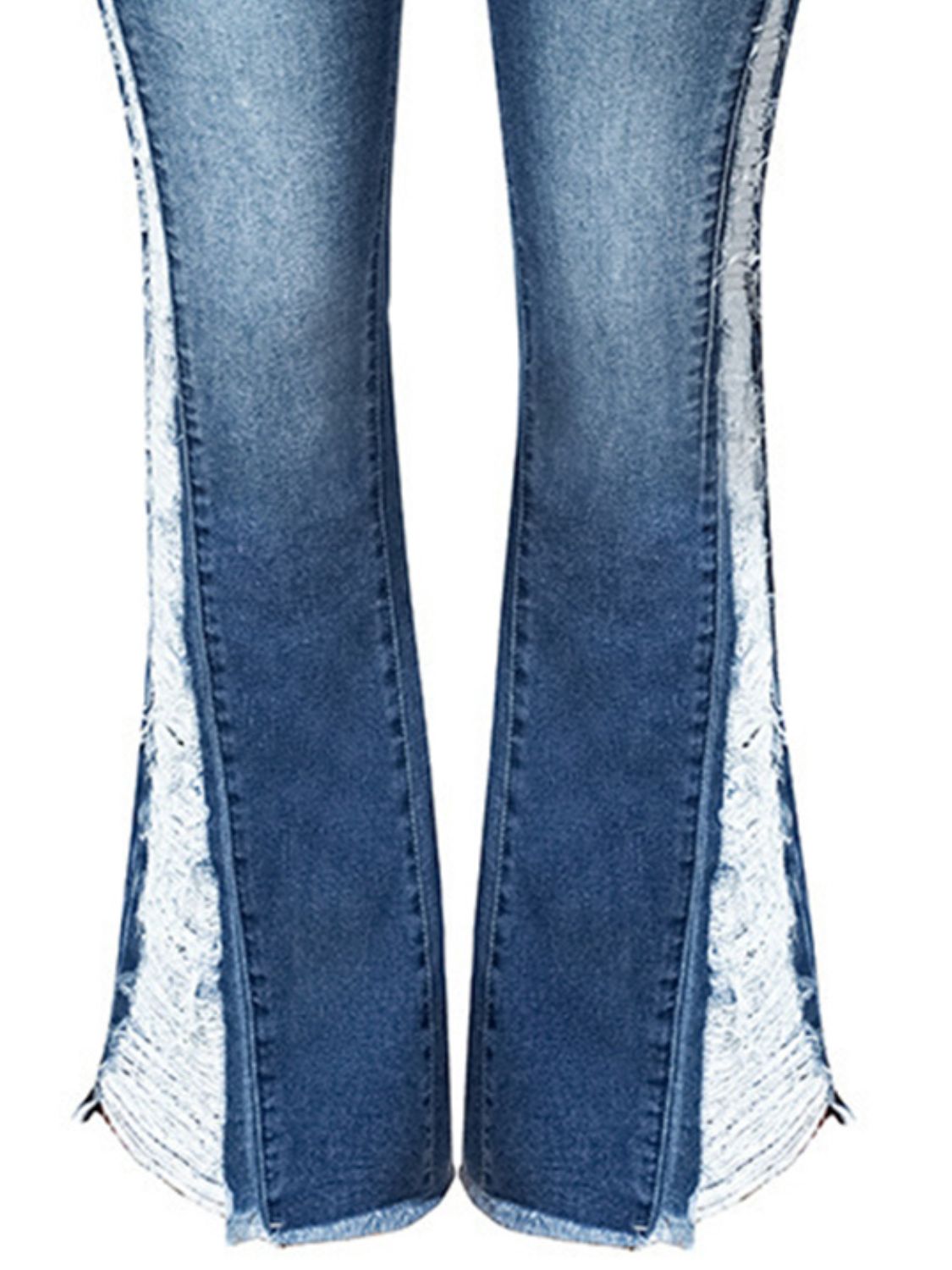 Livin' Life Distressed Bootcut Jeans