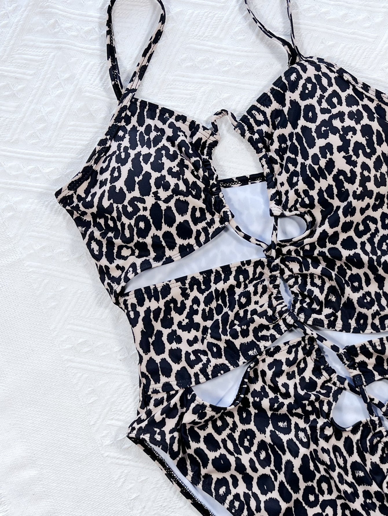 Wild Side Cutout One-Piece Swimsuit