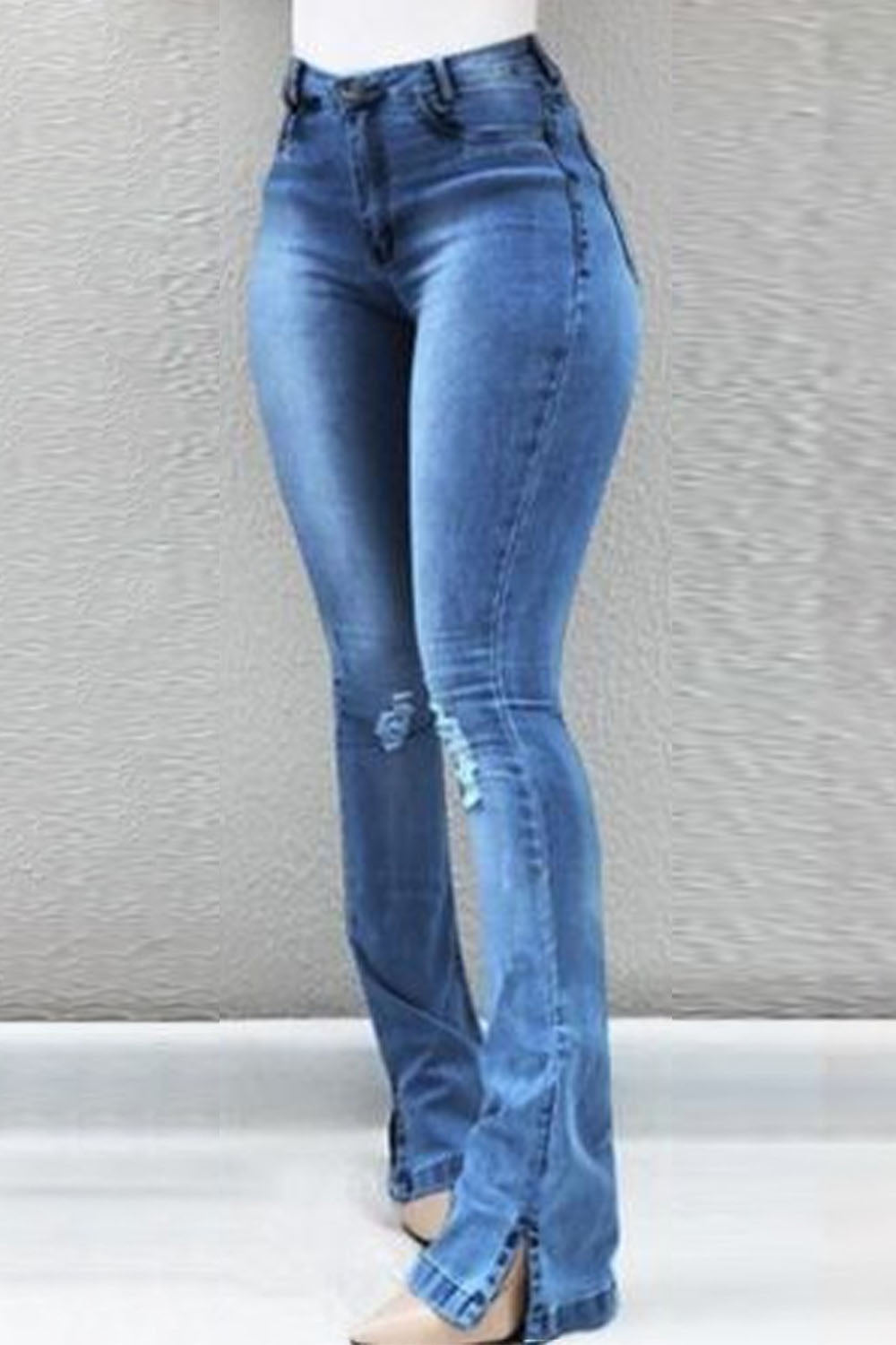 Playin' It Safe Bootcut Denim Jeans