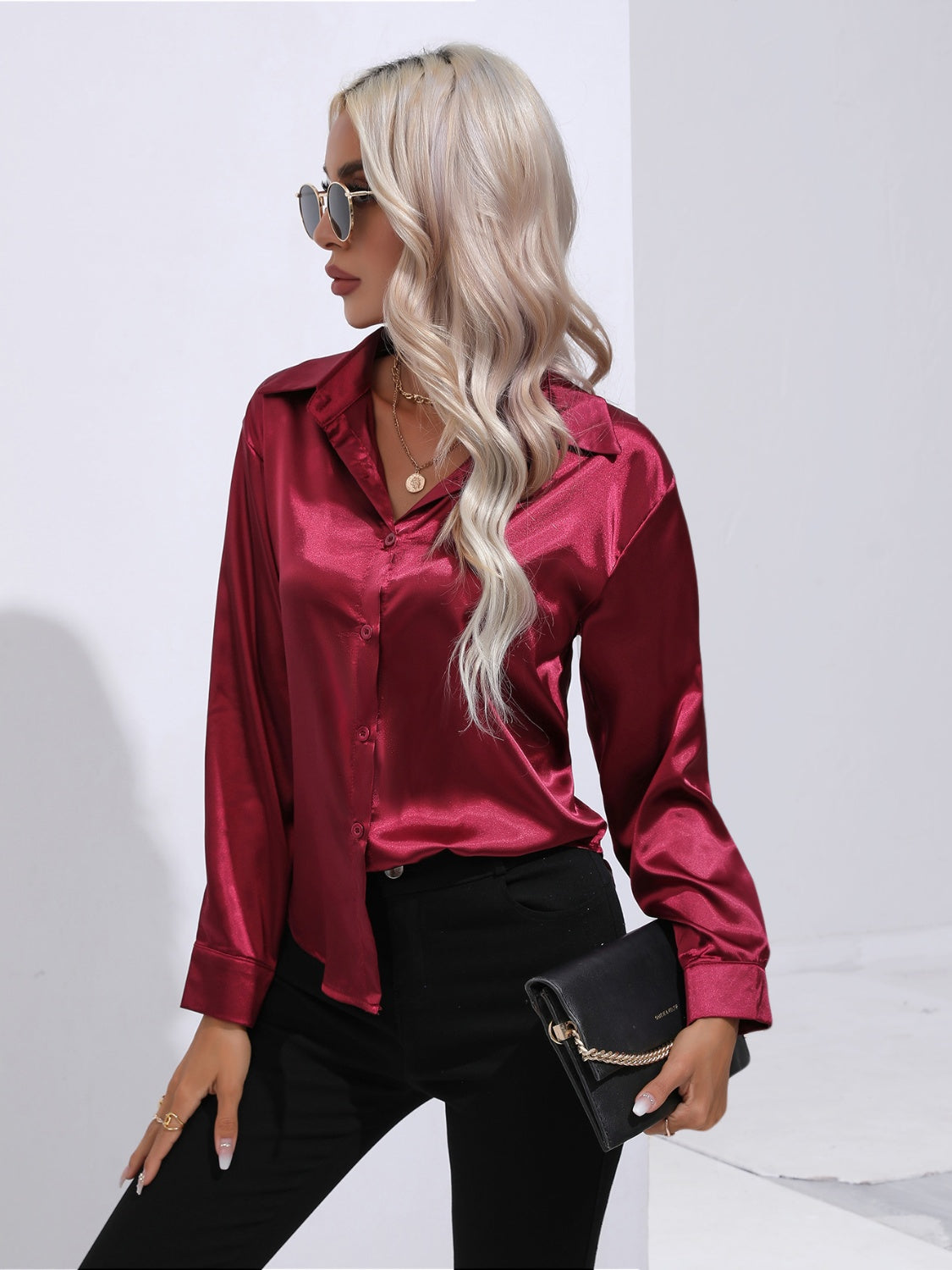 Seriouz Business Satin Shirt