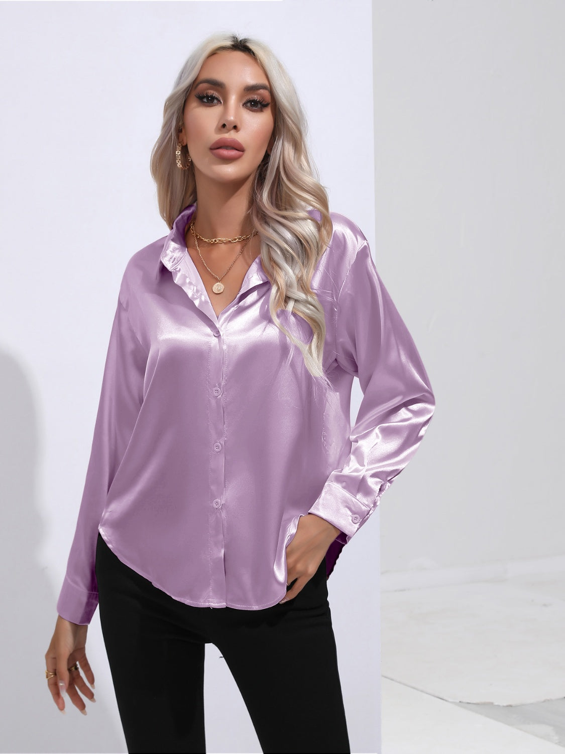 Seriouz Business Satin Shirt