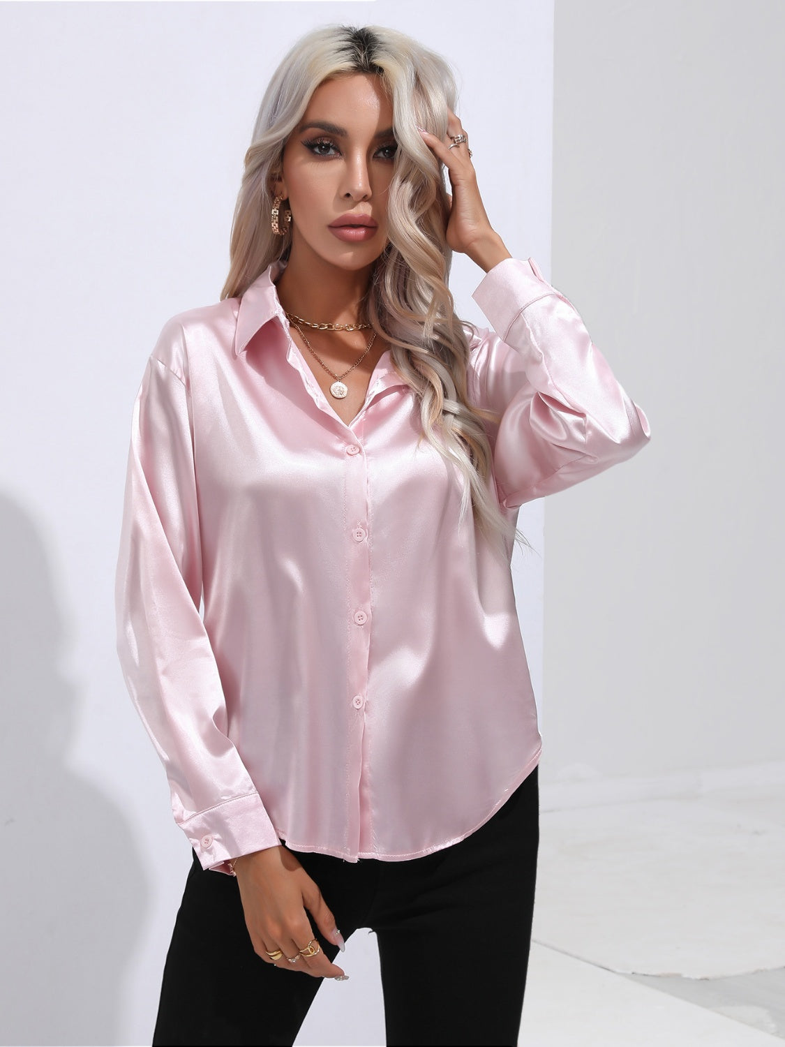 Seriouz Business Satin Shirt