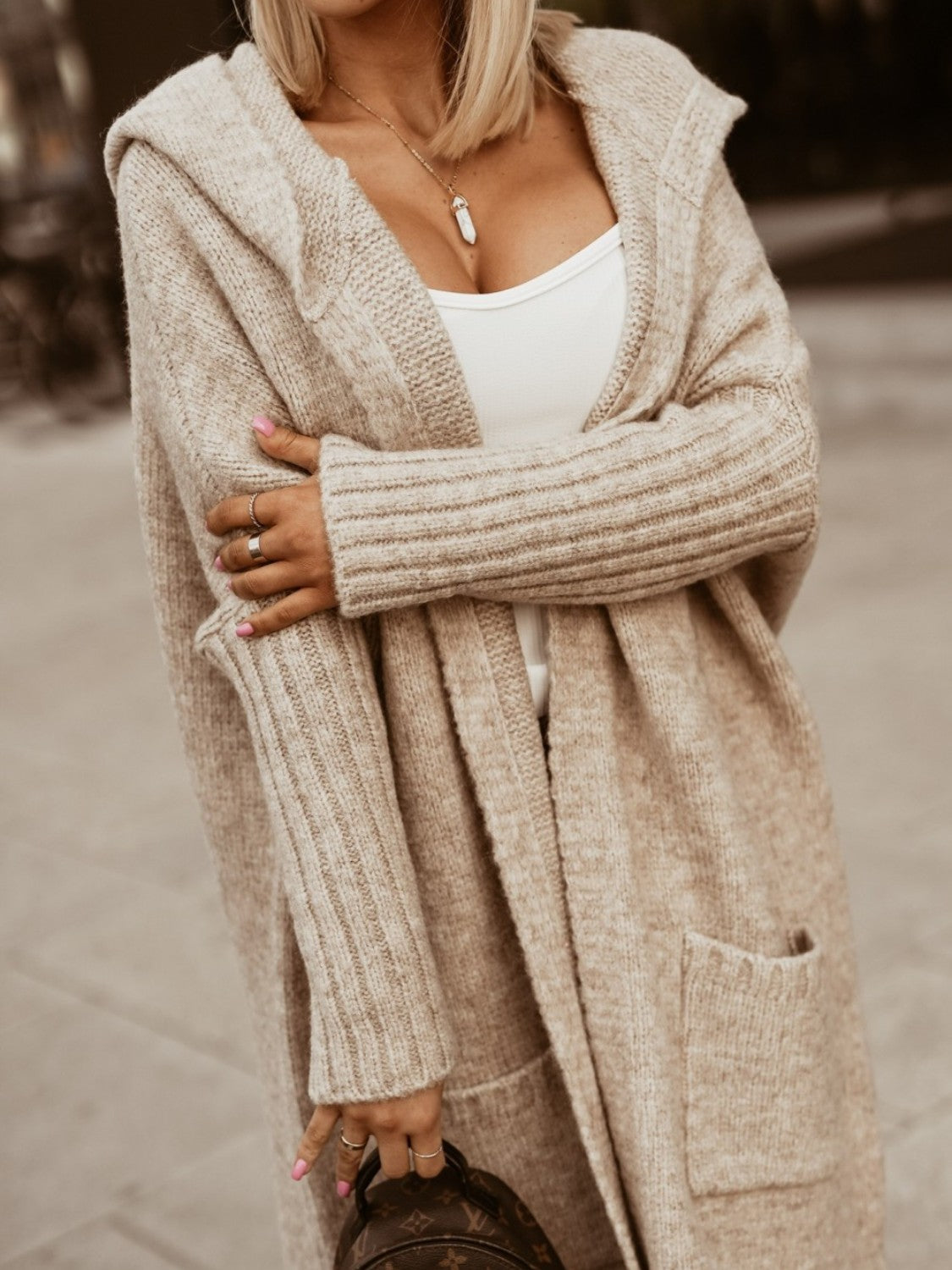 Simply Live Hooded Cardigan