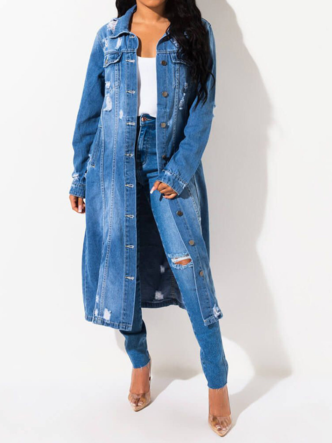 All Torn Up Denim Jacket