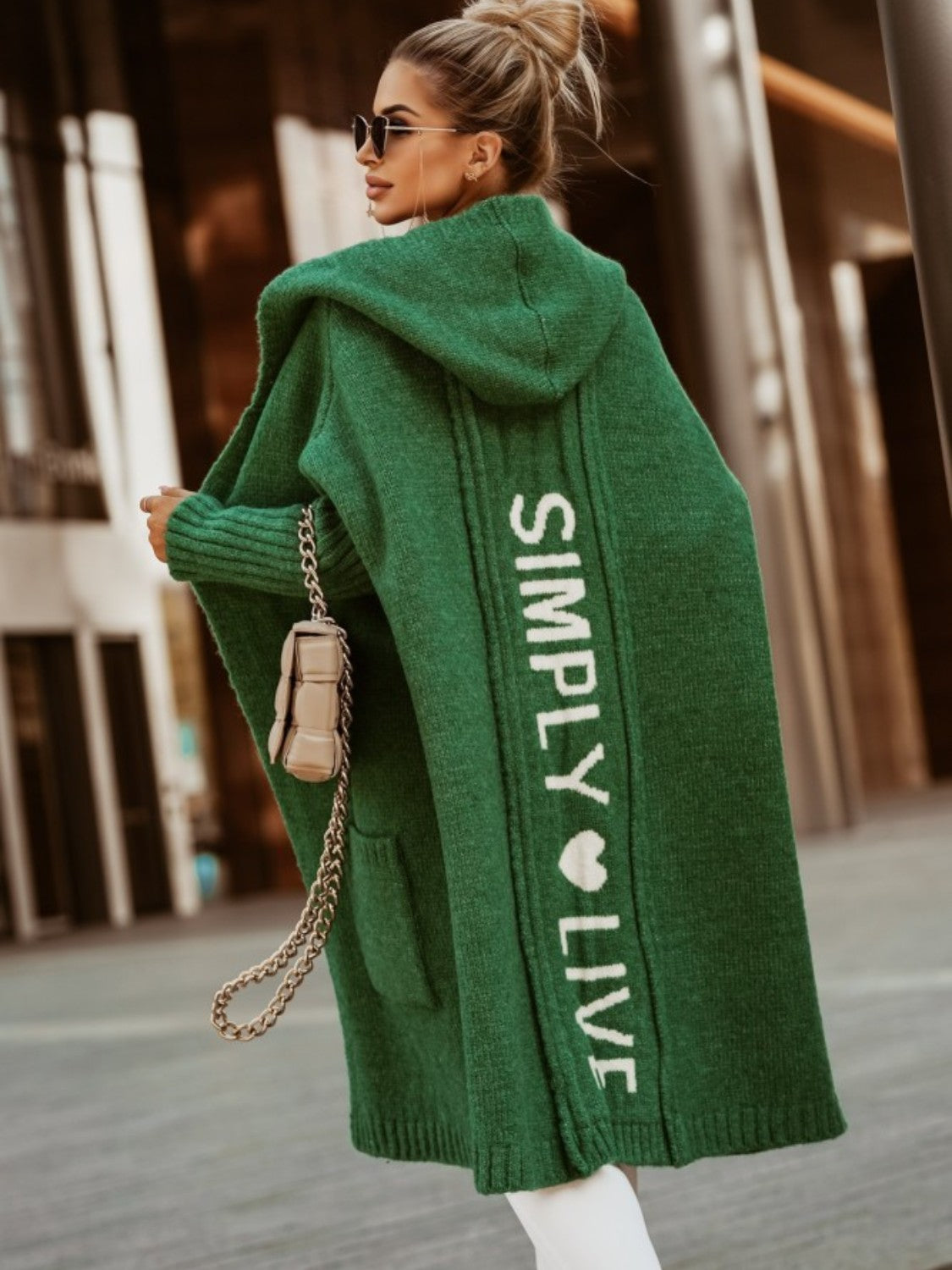 Simply Live Hooded Cardigan