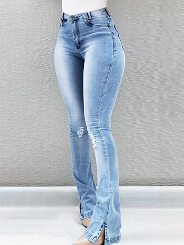 Playin' It Safe Bootcut Denim Jeans