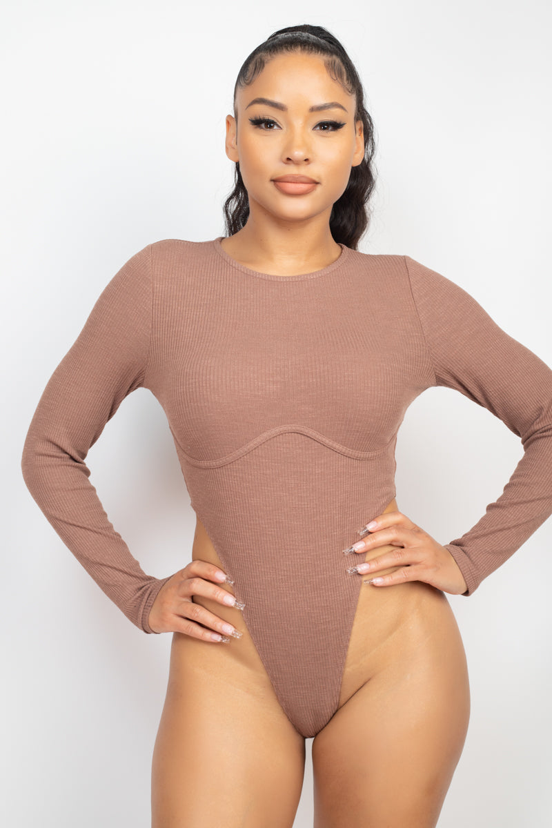 Hold On Tight High Leg Underwire Bodysuit