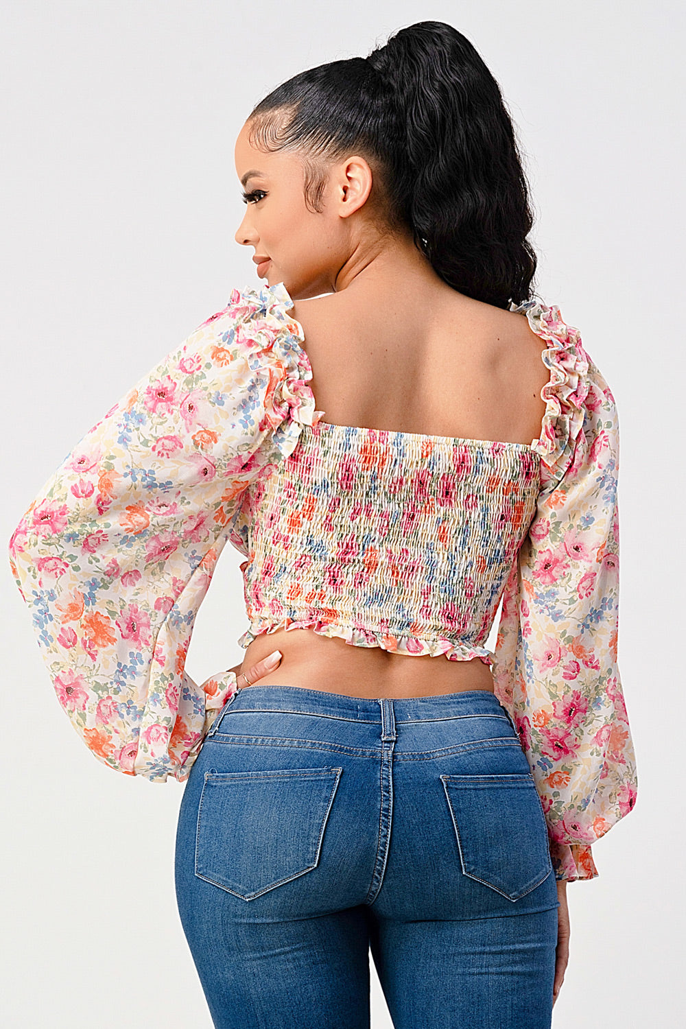 Sweetheart Floral Top