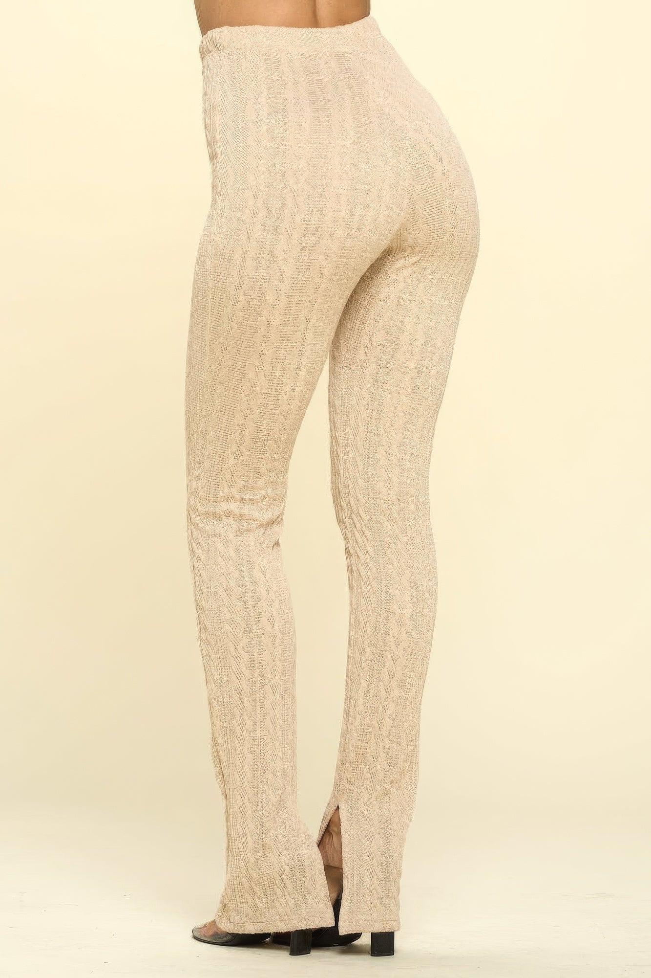 Find Another Like Me Knit High Rise Leggings