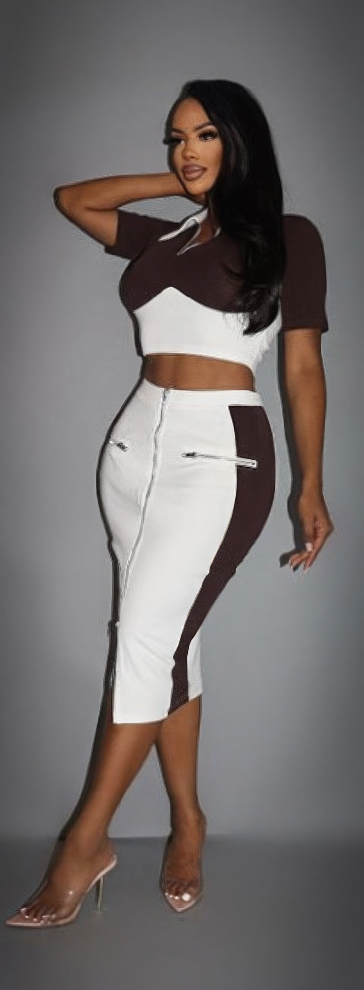 Calling All The Shots Midi Dress