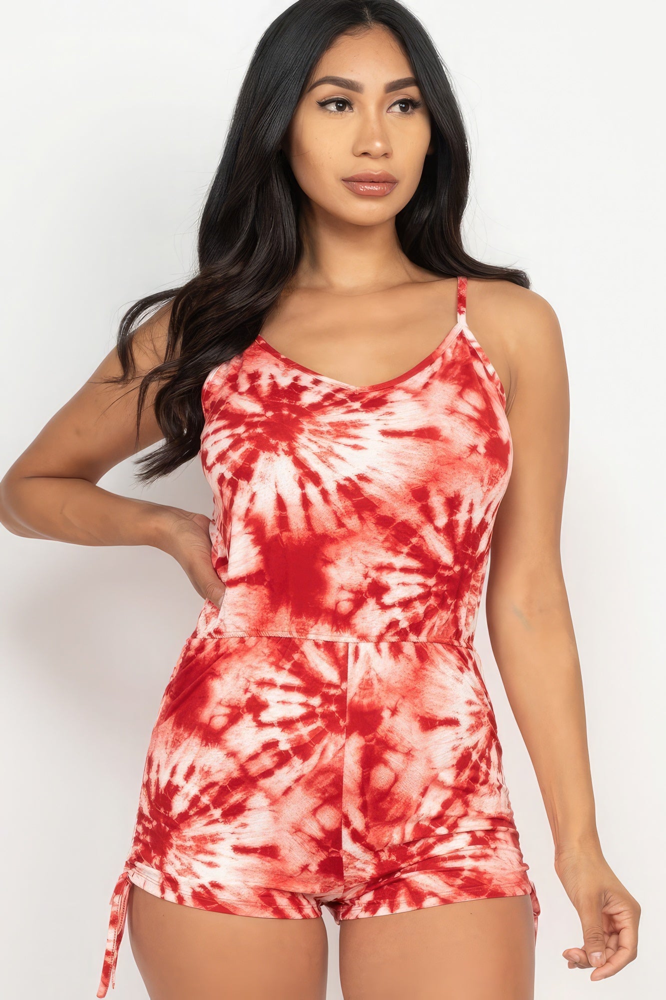 Feeling Sassy Tie-dye Romper