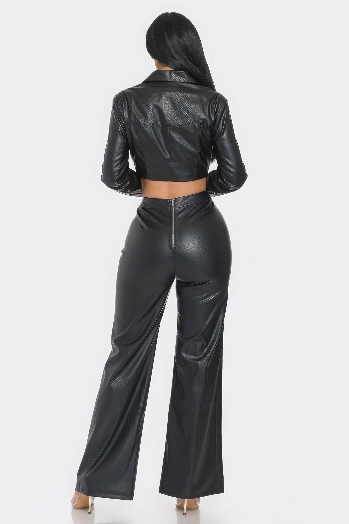 Feelin' Feisty Faux Leather Set