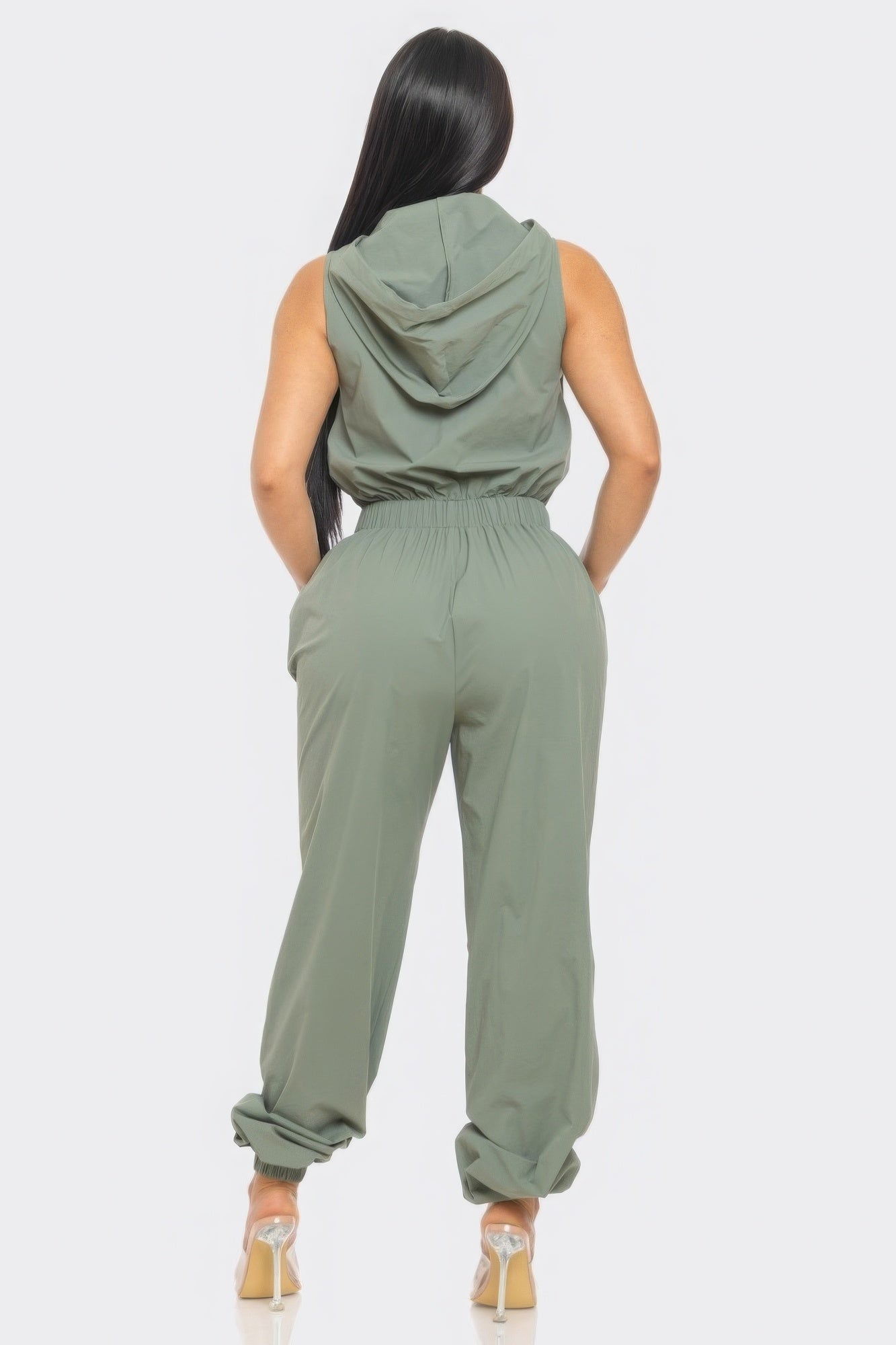 Half Of Me Cargo Jumpsuit