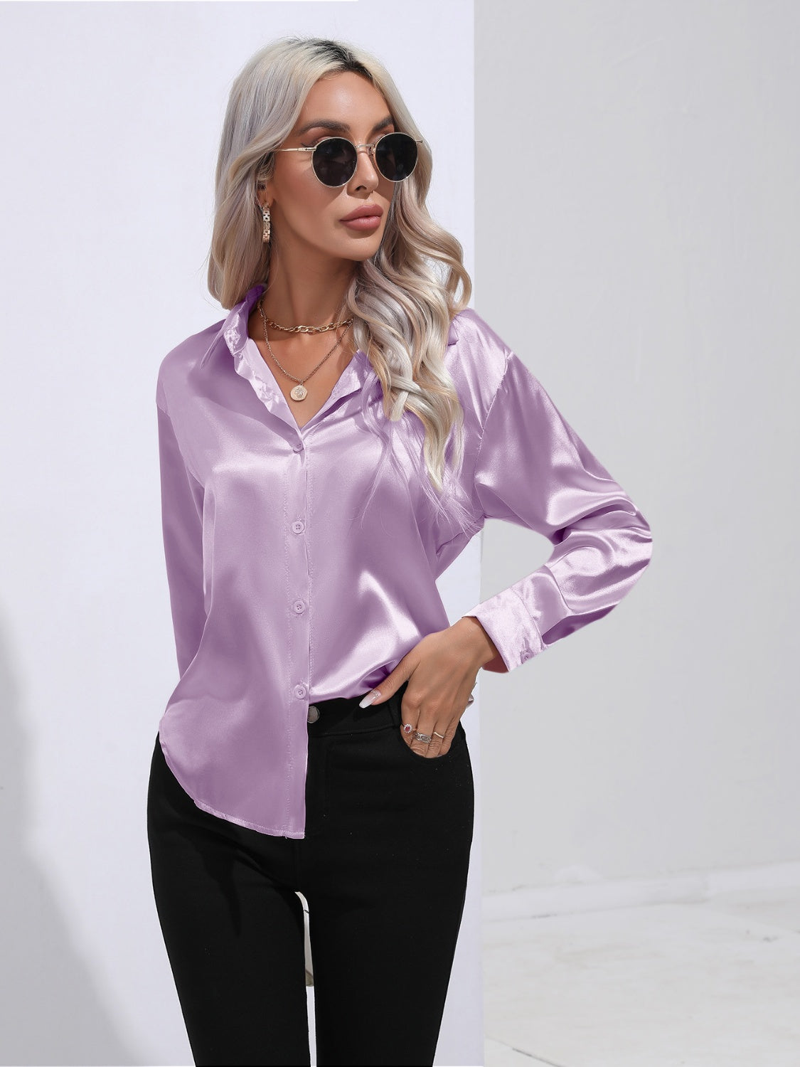Seriouz Business Satin Shirt
