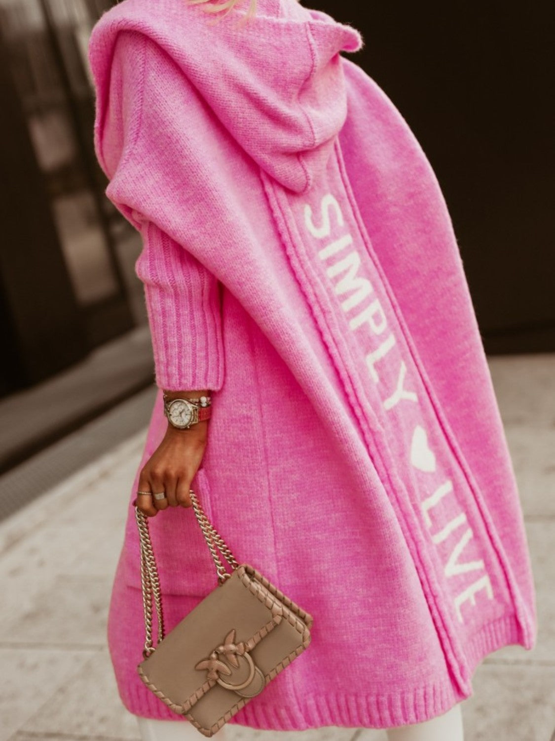 Simply Live Hooded Cardigan