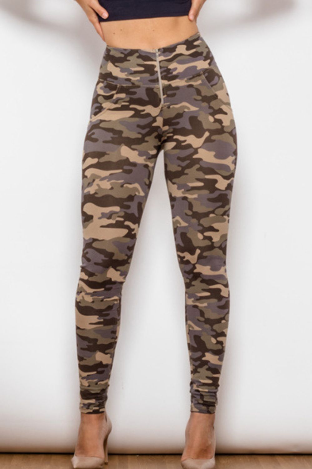 Survivor Camouflage Print Jeans