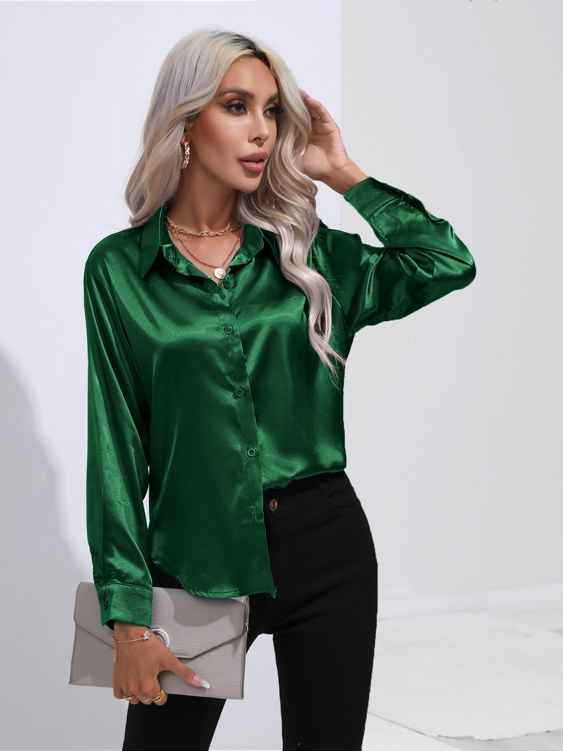 Seriouz Business Satin Shirt